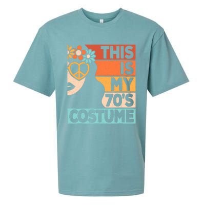 This Is My 70s Costume 70s Disco 1970s 70s Outfit Sueded Cloud Jersey T-Shirt