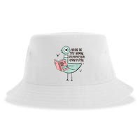 This Is My Book Character Costume Pigeon Reading Sustainable Bucket Hat
