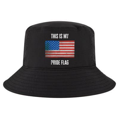 This Is My Pride American Flag Usa 4th July Day Independence Gift Cool Comfort Performance Bucket Hat