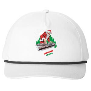 This Is My Christmas Pajama Dj Funny Merry Xmas Tees Snapback Five-Panel Rope Hat