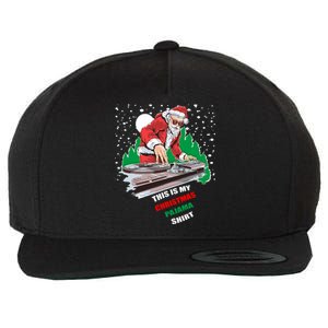 This Is My Christmas Pajama Dj Funny Merry Xmas Tees Wool Snapback Cap