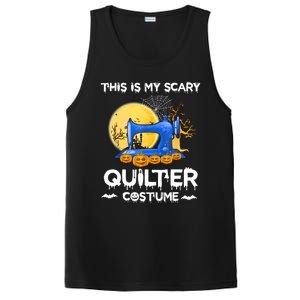 This Is My Scary Quilter Costume Halloween Funny Gifts PosiCharge Competitor Tank