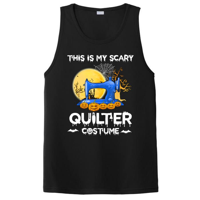 This Is My Scary Quilter Costume Halloween Funny Gifts PosiCharge Competitor Tank