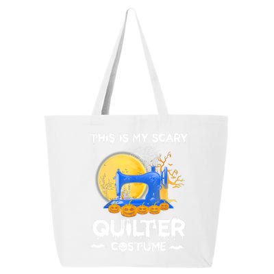 This Is My Scary Quilter Costume Halloween Funny Gifts 25L Jumbo Tote