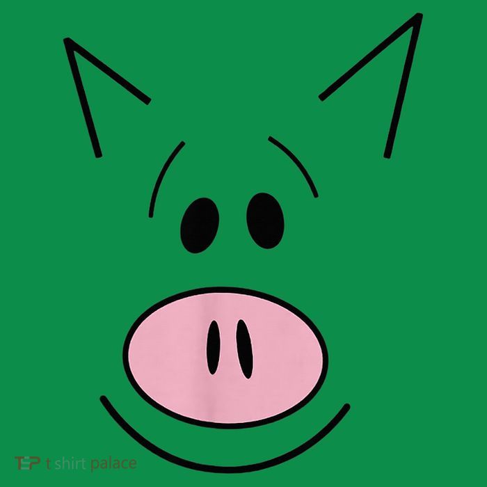 This Is My Book Character Costume Piggy Reading Button