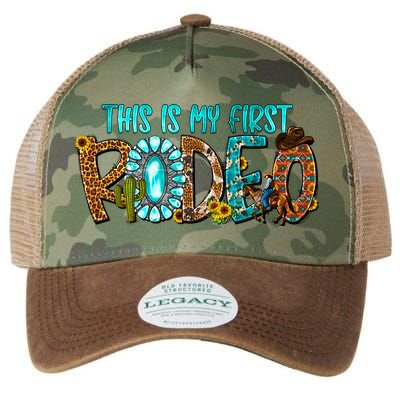 This Is My First Rodeo Country Life Howdy Legacy Tie Dye Trucker Hat