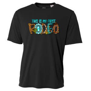 This Is My First Rodeo Country Life Howdy Cooling Performance Crew T-Shirt