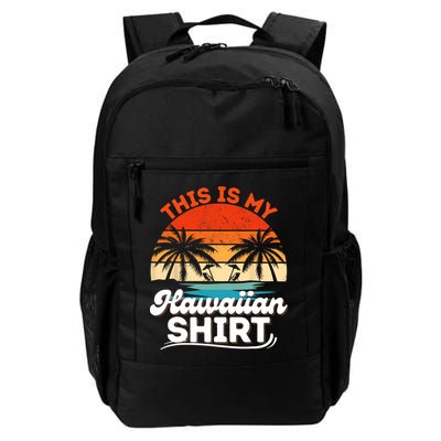 This Is My Hawaiian Shirts Retro Summer Vacation Party Hawaii Backpack