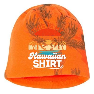 This Is My Hawaiian Shirts Retro Summer Vacation Party Hawaii Kati - Camo Knit Beanie