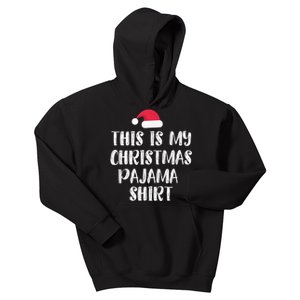 This Is My Christmas Pajama Shirt - Funny Christmass Kids Hoodie