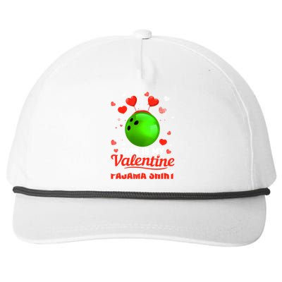 This Is My Valentine Pajama Great Gift Headband Bowling Players Meaningful Gift Snapback Five-Panel Rope Hat