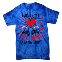 This Is My Valentine Pajama Gift Video Game Lover Valentine Gift Tie-Dye T-Shirt