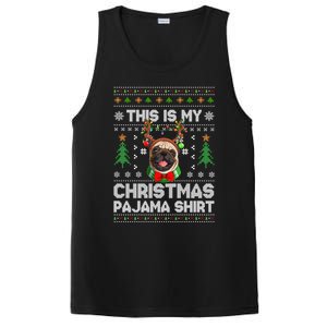 This Is My Christmas Pajama Gift Dog Lover Pug Christmas Gift PosiCharge Competitor Tank