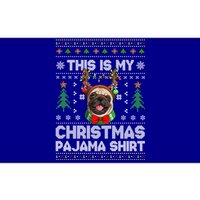 This Is My Christmas Pajama Gift Dog Lover Pug Christmas Gift Bumper Sticker