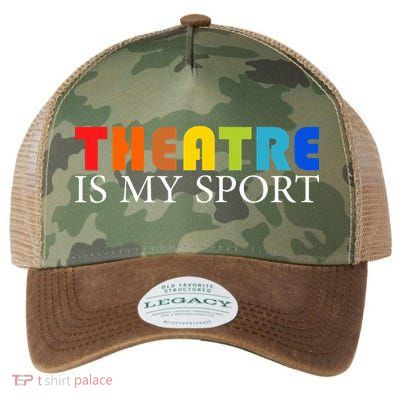 Theatre Is My Sport Actor Theater Legacy Tie Dye Trucker Hat