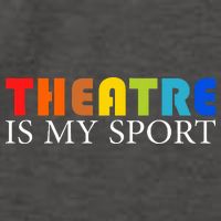 Theatre Is My Sport Actor Theater Vector Backpack
