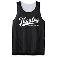 Theatre Is My Sport Musical Broadway Theater Gift Mesh Reversible Basketball Jersey Tank