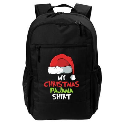 This Is My Christmas Pajama Family Matching Xmas Gift Backpack