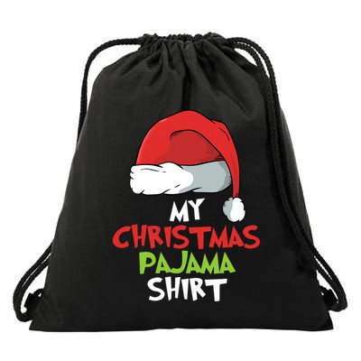 This Is My Christmas Pajama Family Matching Xmas Gift Drawstring Bag