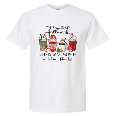 This Is My Hall Mark Christmas Coffee Garment-Dyed Heavyweight T-Shirt