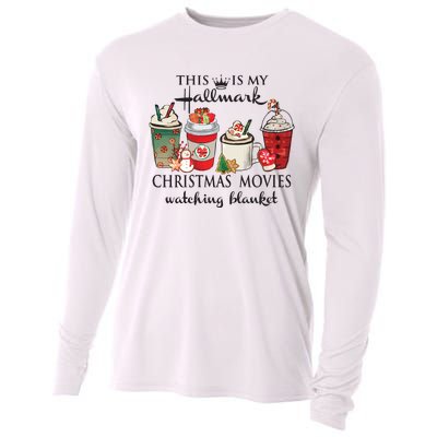 This Is My Hall Mark Christmas Coffee Cooling Performance Long Sleeve Crew