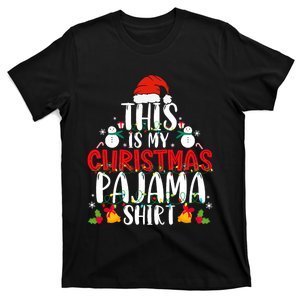 This Is My Christmas Pajama Xmas Family Christmas 2024 T-Shirt