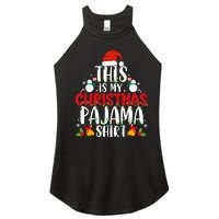 This Is My Christmas Pajama Xmas Family Christmas 2024 Women's Perfect Tri Rocker Tank