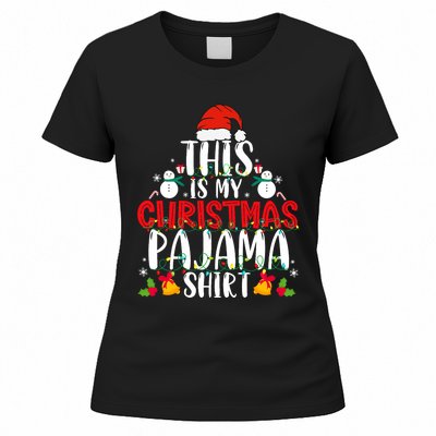 This Is My Christmas Pajama Xmas Family Christmas 2024 Women's T-Shirt