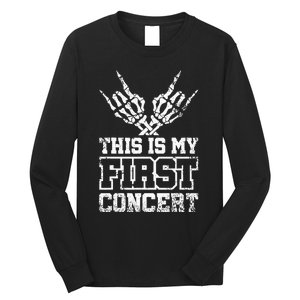 This Is My First Concert Long Sleeve Shirt