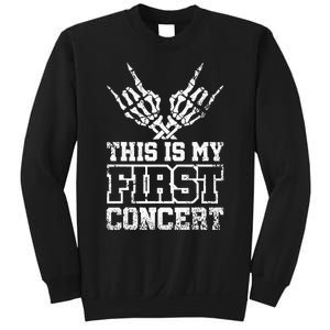 This Is My First Concert Sweatshirt