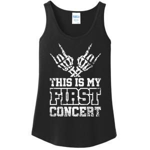 This Is My First Concert Ladies Essential Tank