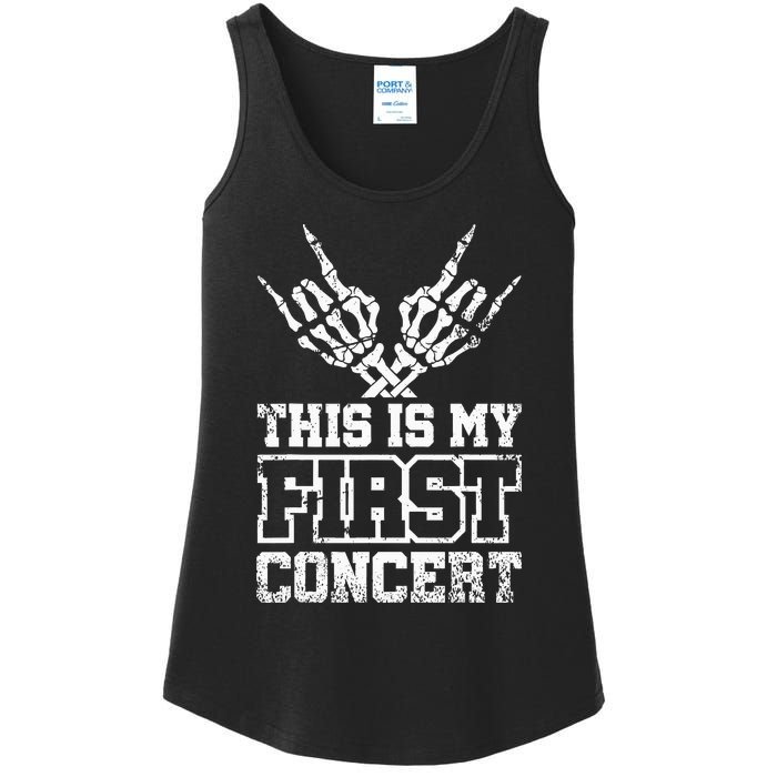 This Is My First Concert Ladies Essential Tank