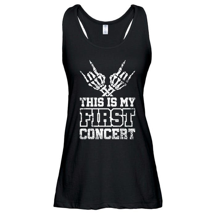 This Is My First Concert Ladies Essential Flowy Tank