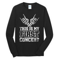 This Is My First Concert Tall Long Sleeve T-Shirt