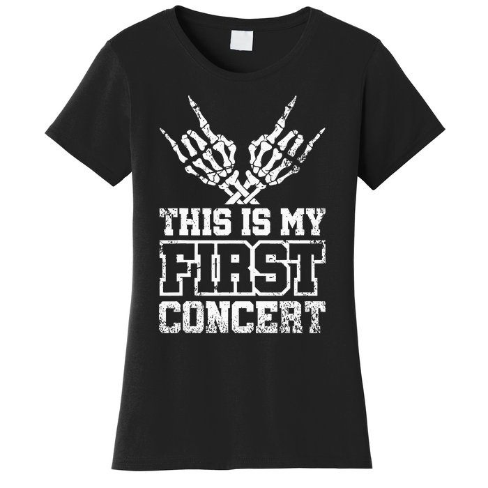 This Is My First Concert Women's T-Shirt