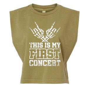 This Is My First Concert Garment-Dyed Women's Muscle Tee