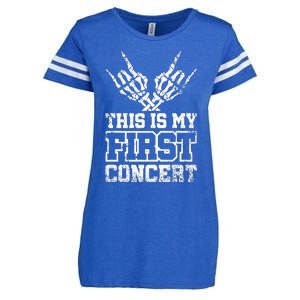 This Is My First Concert Enza Ladies Jersey Football T-Shirt