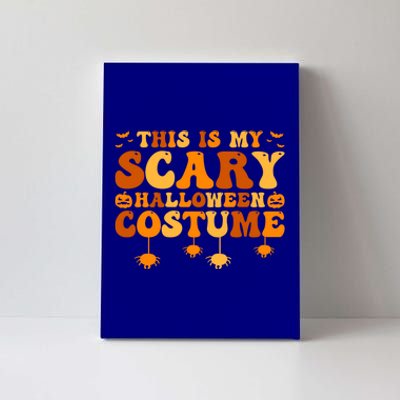 This Is My Scary Halloween Costume Gift Canvas