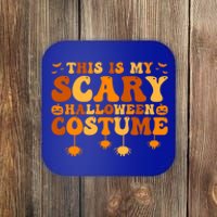 This Is My Scary Halloween Costume Gift Coaster