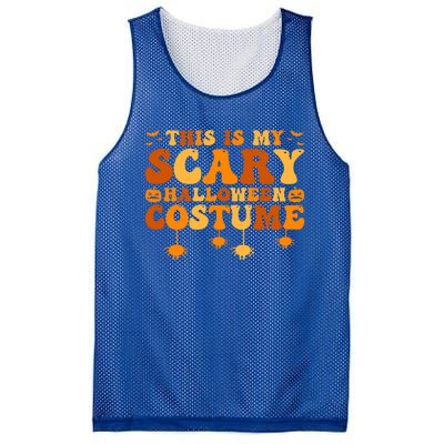 This Is My Scary Halloween Costume Gift Mesh Reversible Basketball Jersey Tank