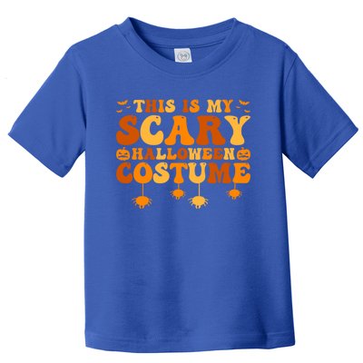 This Is My Scary Halloween Costume Gift Toddler T-Shirt