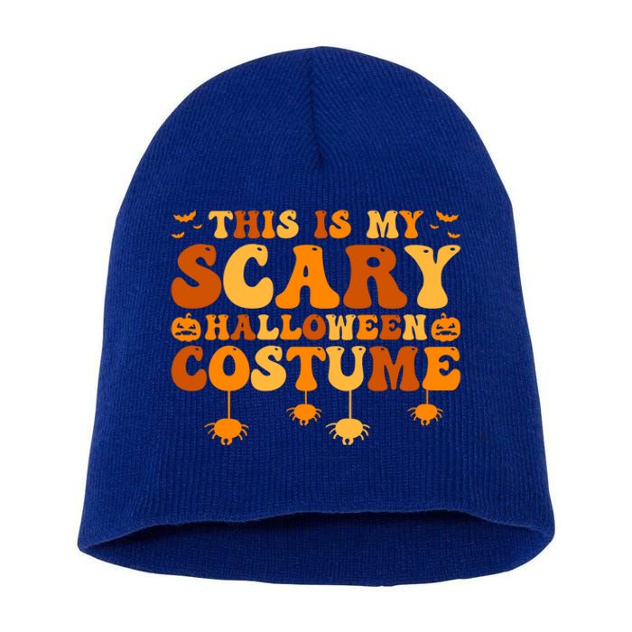 This Is My Scary Halloween Costume Gift Short Acrylic Beanie