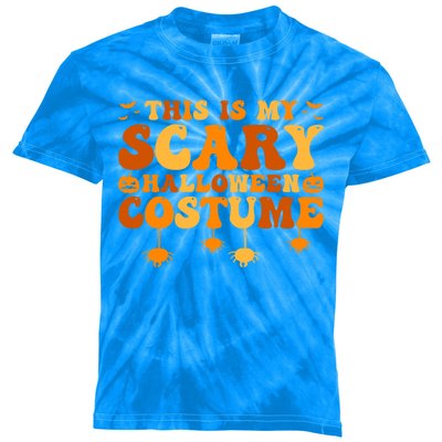 This Is My Scary Halloween Costume Gift Kids Tie-Dye T-Shirt