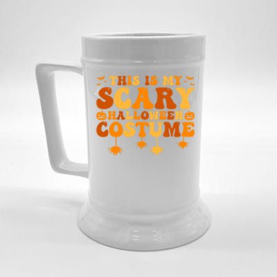 This Is My Scary Halloween Costume Gift Beer Stein