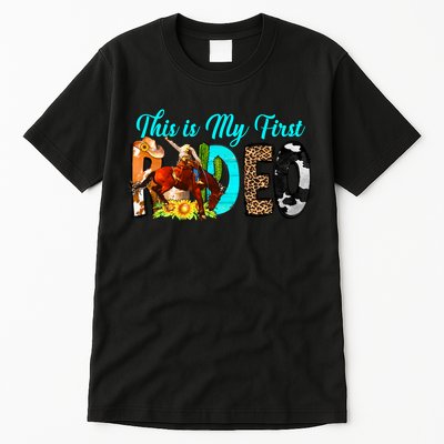 This Is My First Rodeo Country Life Howdy Tall T-Shirt