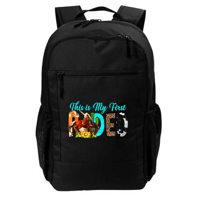 This Is My First Rodeo Country Life Howdy Backpack