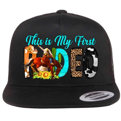 This Is My First Rodeo Country Life Howdy Flatbill Hat