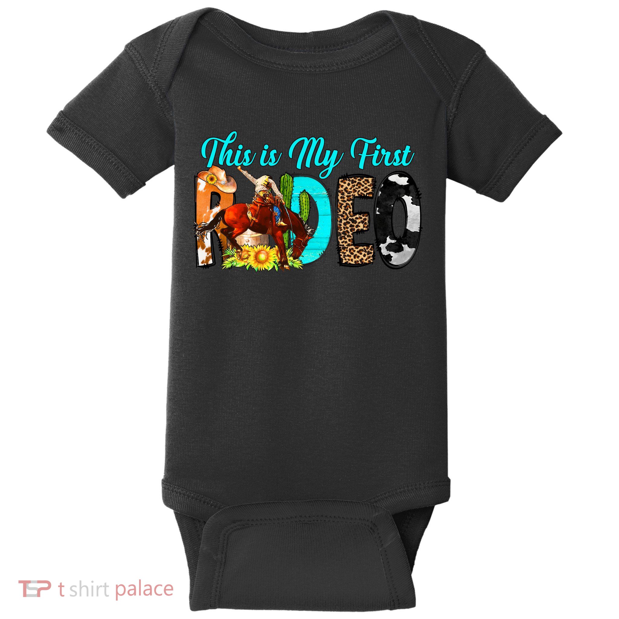 This Is My First Rodeo Country Life Howdy Baby Bodysuit