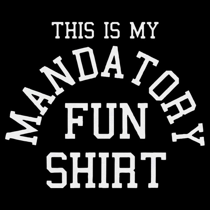 This Is My Mandatory Fun Flat Bill Trucker Hat