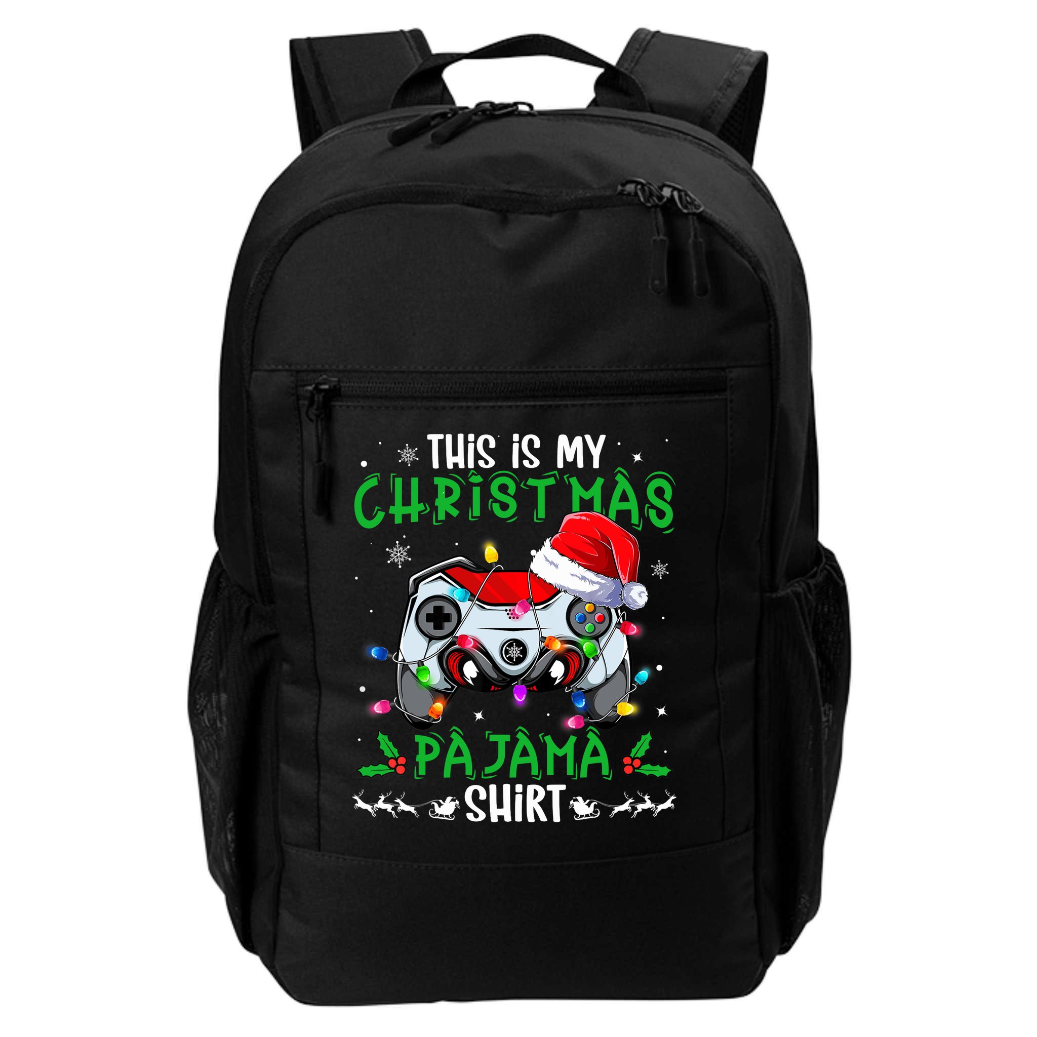 This Is My Christmas Pajama Video Game Gamer Boy Teens Backpack